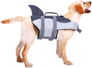 ASENKU Dog Life Jacket Ripstop Pet Floatation Vest
