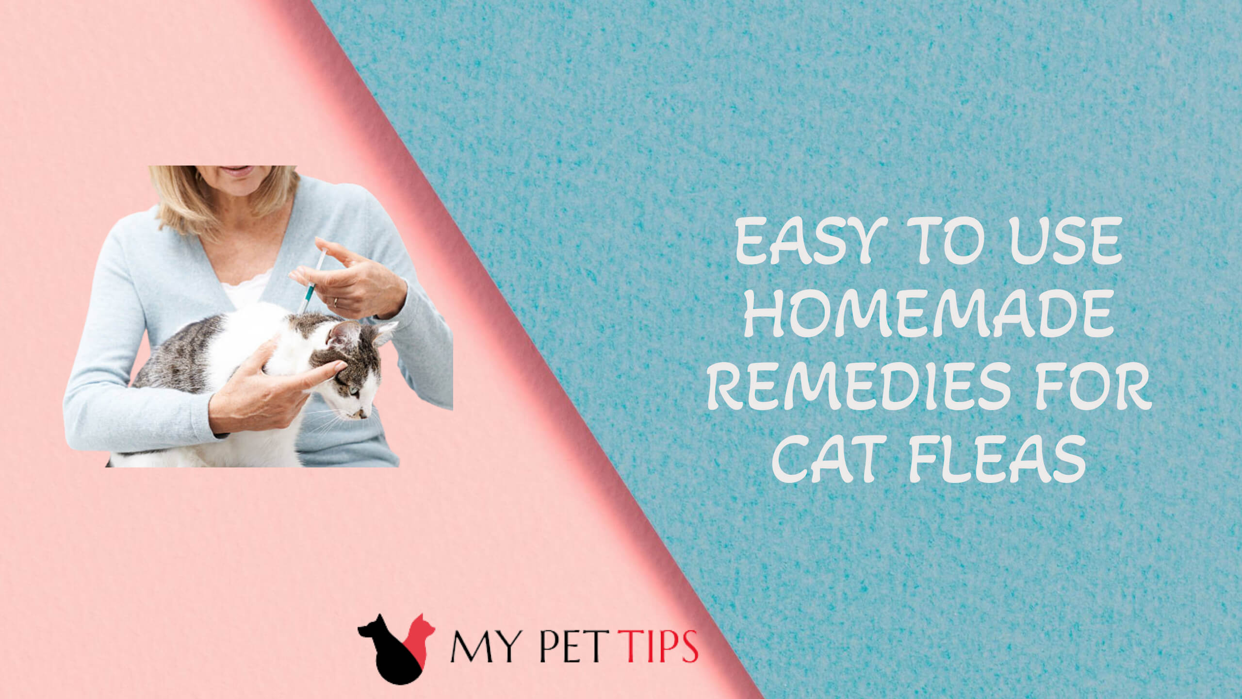Easy to use homemade remedies for cat fleas